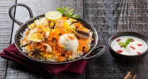 Egg Dum Biryani