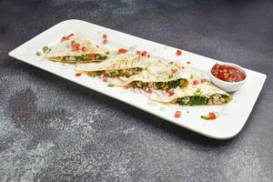 Spinach Quesadilla Non Veg