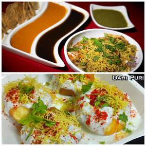 Combo-4(sev Papdi Chat&dahi Puri)