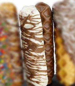 Stick HotDog Milk & White Waffle (2pcs)
