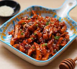 Honey Chilli Crispy Potatoes