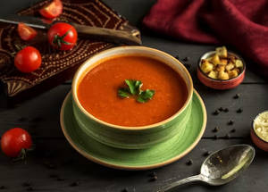 Kaffir Lime Roasted Tomato Rasam
