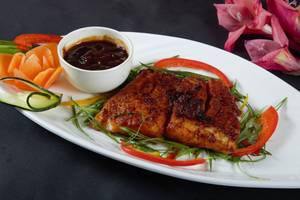 Grilled Fish In Barbeque Sauce