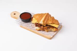 BBQ Chicken & Cheese Croissant