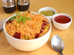 Schezwan Veg Fried Rice