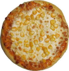 Regular Cheese And Corn Pizza