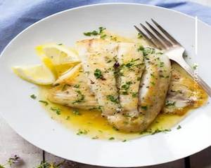 Grilled Fish Lemon Butter