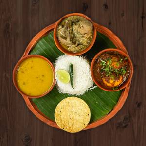 Egg Kosha Thali