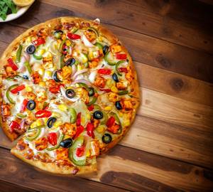 Veggie Overload Paneer Pizza