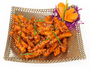 Honey Chilli Potato