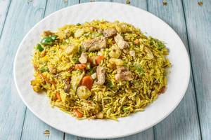 Chicken Singapore Fried Rice