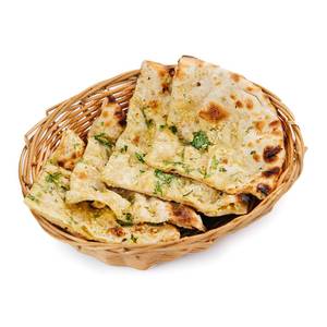 Cheese garlic naan