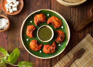 Paneer Tandoori Momos [6 Pieces]