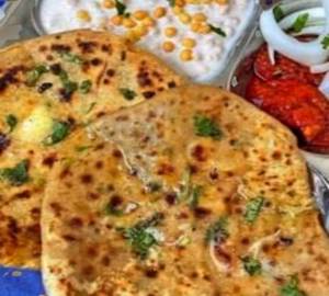 Soyabean veg Paratha