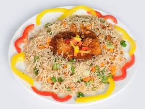 Veg Manchuria Fried Rice