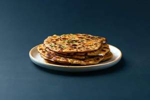 2 Paneer Paratha & Dahi [100 ml]