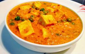 Matar paneer