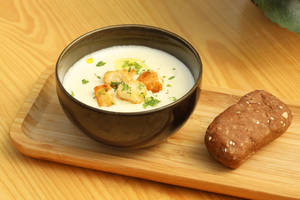 French Garlic, Parsley Croutons  