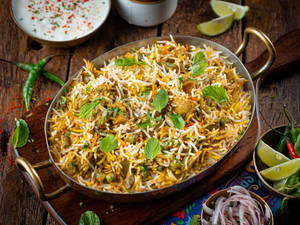 Veg Hyderabadi Biryani