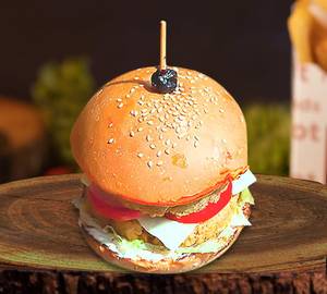 Peri peri chicken burger 