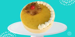 500gms Eggless Pineapple Cake