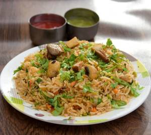 Mushroom Fried Rice