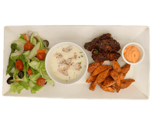 Soup, Salad, Starter Comb - Chicken