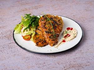 Ras El Hanout Rubbed Grilled Chicken
