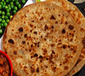 Matar paratha