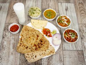 Punjabi Thali (Tava Parotha)