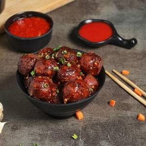 Veg Manchurian Dry (8 Pcs)