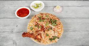 Chicken biryani [half]