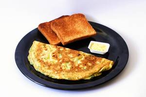 Loaded Herbed Cheesy Omelette