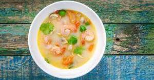 Seafood Lemon Coriander Soup