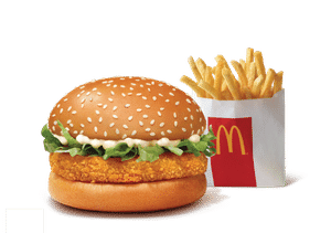McVeggie Burger + Fries (R)