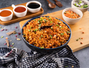 Veg Schezwan Fried Rice