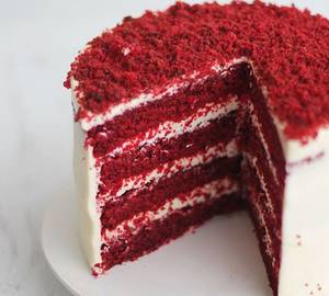 Eggless Pure Red Velvet Cake [450 Grams]