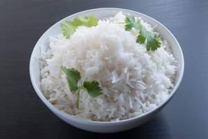 Plain rice                                                                                                                                                        