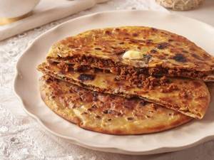 Mutton Keema Tawa Paratha