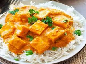 Paneer Butter Masala Chawal