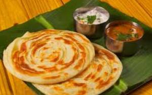 Parotta Or Chapathi + Choice Of Gravy.