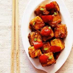 Paneer Manchurian Dry