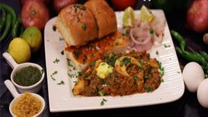 Egg Pav [2Pcs] Bhaji
