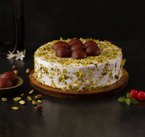 Gulab Jamun Treat Cake