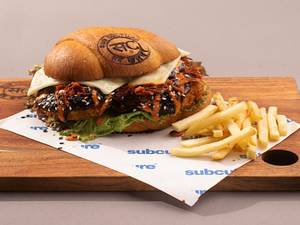 Korean Fried Chicken Burger
