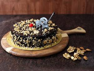 Choco Walnut Cake Eggless N