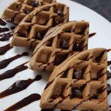 Milk Choco Waffles