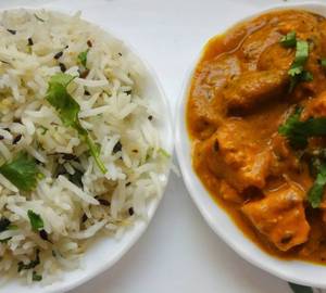 Paneer Butter Masala + Jeera Rice