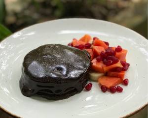 Chocolate Pancakes With Belgian Chocolate