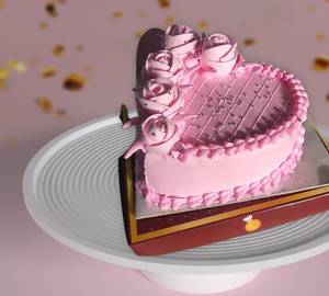 Fresh Strawberry Cake [1 Pound]